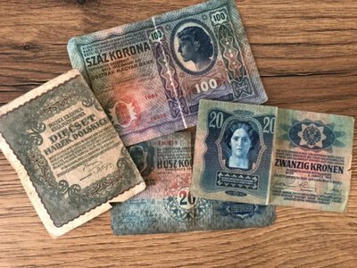 На Козівщині у старому будинку виявили скарб австрійських крон