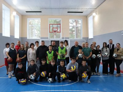 У селі на Кіровоградщині відкрили новий спортивний простір