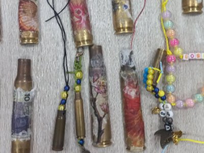 Моршинські діти створювали подарунки для військових із гільз