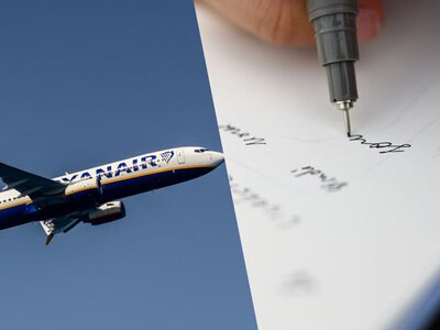 Літак Ryanair розвернули в повітрі через записку від пасажирки: що вона написала пілотові