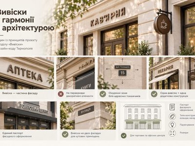 Нові правила для вивісок у Тернополі: що зміниться
