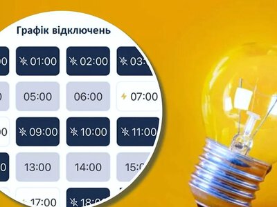 «Полтаваобленерго» оприлюднило новий графік відключень світла на зиму