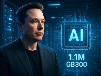 Маск нарощує AI-потужності: 1.1 млн GB300 до кінця року