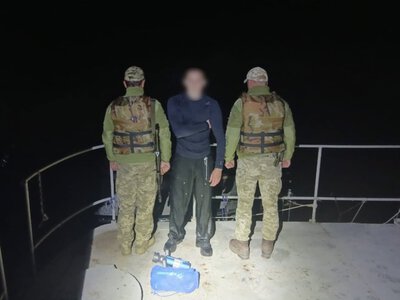 На Вінниччині чоловік на акваскутері намагався переплисти Дністер і незаконно потрапити до Молдови