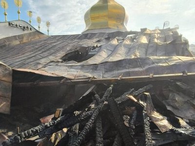 У Києво-Печерській лаврі встановлять укриття для пошкодженого Успенського собору