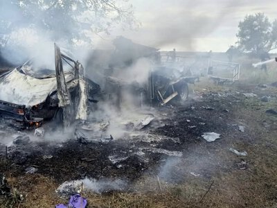 Дрон рф змінив курс і вдарив по авто енергетиків на Одещині