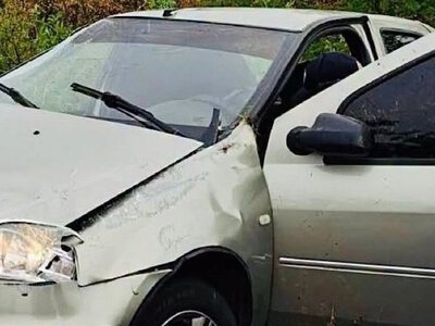 Карколомна ДТП на Берегівщині: водія викинуло з автомобіля під час перекидання (ФОТО)
