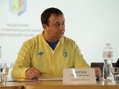 Сергія Борзова переобрали головою Відділення НОК України у Вінницькій області