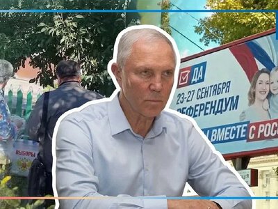 Псевдореферендум на Херсонщині: окупанти малювали “свято” під дулами автоматів