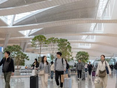 У Південній Кореї пасажиропотік міжнародних рейсів зріс на 9,8% — Korea Herald