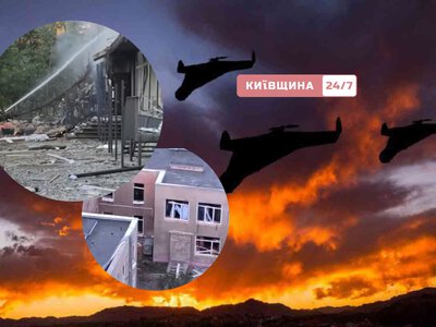Нічна атака на Київ: у двох районах столиці зафіксували влучання