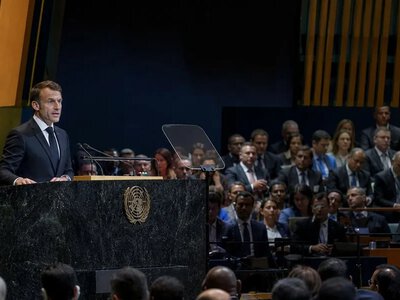 Макрон в ООН захистив міжнародне право й багатосторонність — The Guardian