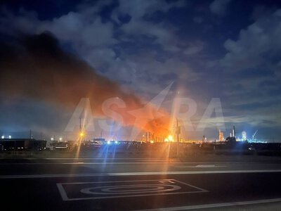 Дрони підпалили одне з провідних підприємств нафтопереробки на півдні РФ — Ільський НПЗ