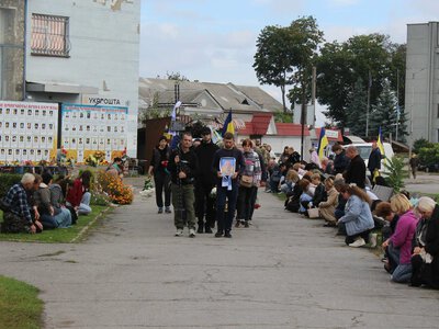 Козелецька громада прощалася зі своїм Захисником