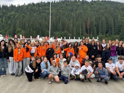 Табір у Карпатах: 15 дітей захисників Маріуполя відпочили в межах проєкту «Серед своїх»