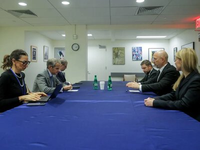 Шмигаль обговорив із Гроссі ядерну безпеку та ситуацію на Запорізькій АЕС