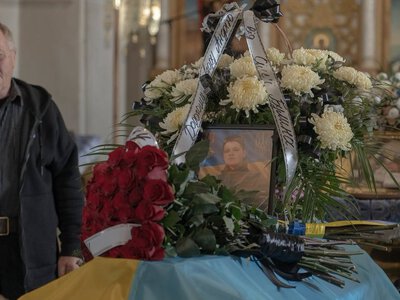 У Мукачеві попрощалися з 26-річним захисником Андрієм Никоненком (ФОТО)