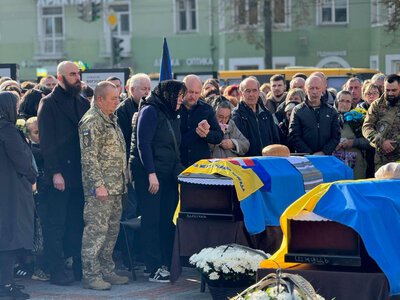 У Рівному сьогодні попрощалися із трьома Захисниками України (ФОТО)