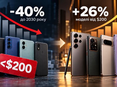 Дешеві смартфони можуть практично зникнути: моделі до $200 продаватимуть значно рідше