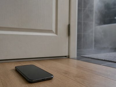 Виробники радять не брати смартфони в душ через ризик від пари