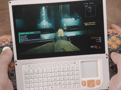 Apple Mac mini M4 перетворили на портативний Mac із сенсорним екраном і Joy-Con