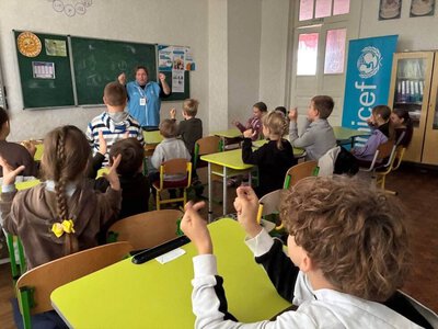 У Кролевці з дітьми говорили про емоції, мрії та мінну безпеку