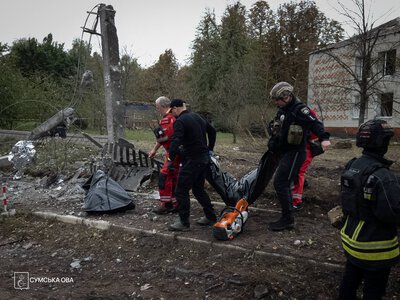 У Сумах, крім двох загиблих, ще пятеро людей постраждали