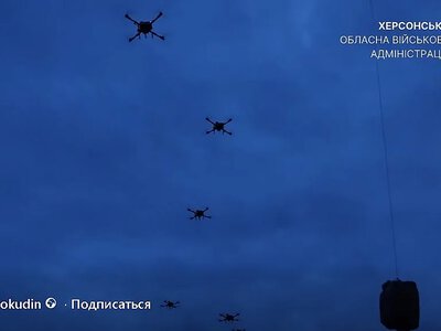 Близько 2 тисяч людей залишаються в окупованих Олешках: продукти доставляють дронами (відео)