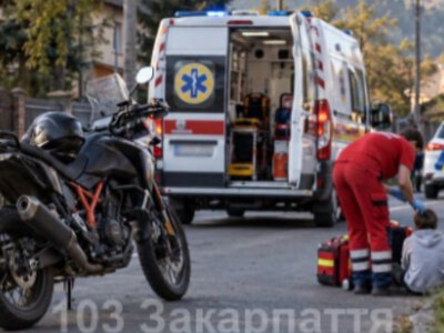 На Ужгородщині мотоцикл збив дитину на самокаті