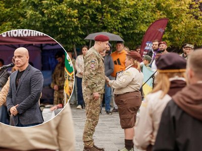 У Дніпрі стартував новий пластовий рік із ярмарком та підтримкою військових