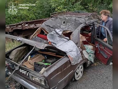 Пенсіонер загинув внаслідок удару FPV-дрона по автівці на Харківщині
