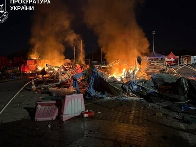 Росіяни вдарили по ринку у Софіївській Борщагівці на Київщині, є жертви (оновлено)