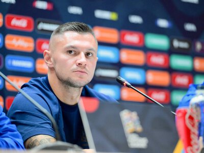 Зубков розсмішив присутніх на прес-конференції збірної України: Жовта картка (ВІДЕО)