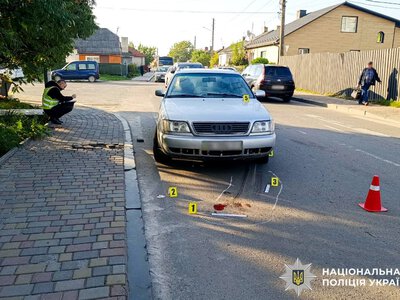На Рівненщині водійка Audi збила 7-річну дівчинку на пішохідному переході
