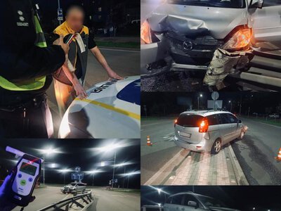 У Рівному п’яний водій Mazda врізався у відбійник: драгер показав 2,85 проміле