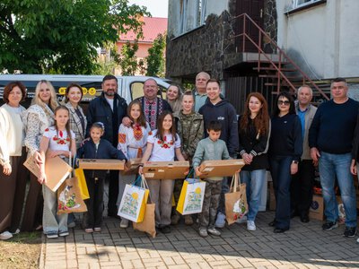 Родина з Маріуполя отримала житло та допомогу для побуту (фото)