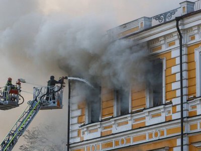 Російський удар по будівлі НАН у Києві забрав життя двох академіків