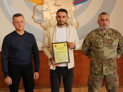 На Вінниччині відбувся випуск слухачів курсу національного спротиву