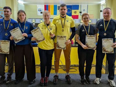Спортсмени з Горішніх Плавнів здобули п’ять нагород на чемпіонаті України зі стрільби