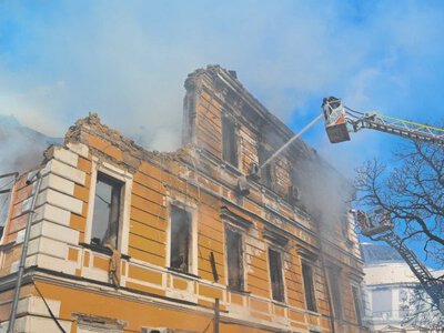 Через удар РФ по будівлі НАН у Києві постраждав екссекретар РНБО Володимир Горбулін