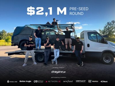 DOD Solution залучила $2,1 млн у pre-seed раунді для масштабування платформи бортової автономності AURA AI