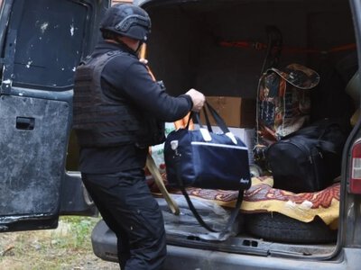  З прифронтового села Борозенської громади евакуювали жінку разом із собакою. ВІДЕО 
