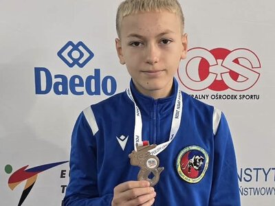 Юний спортсмен з Прикарпаття здобув бронзу на міжнародному турнірі в Польщі