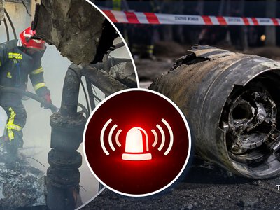 У Києві неподалік житлових будинків виявили частину ракети, яка тліє: названо локацію 