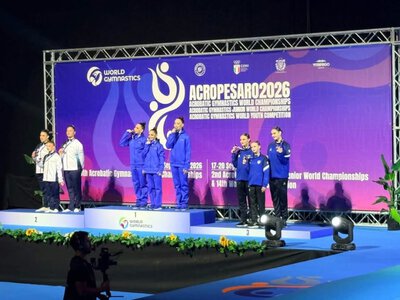 Акробатки з Вінниччини вибороли бронзу чемпіонату світу