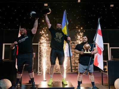 Львів'янин Павло Корідяка виграв міжнародний турнір зі стронгмену