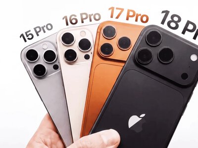 iPhone 18 Pro порівняли з 15 Pro, 16 Pro та 17 Pro: наскільки великим стало оновлення