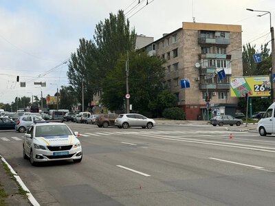 У Кременчуці на перехресті Європейської та проспекту Свободи обірвалися дроти