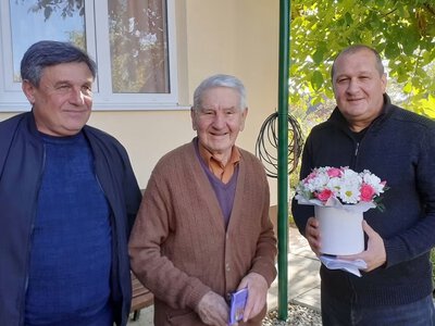 Жителю Брошнів-Осади Івану Пристайку виповнилося 95 років