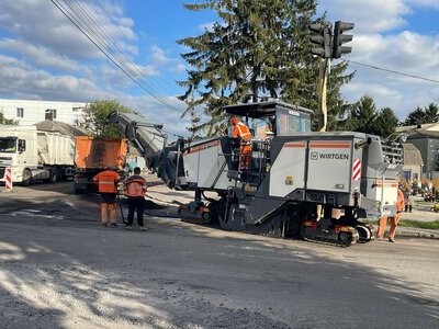 У Хмільнику розпочали ремонт головної дорожньої артерії міста